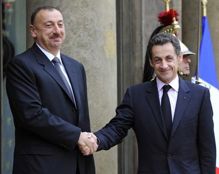 Ильхам Алиев встретился с Николя Саркози