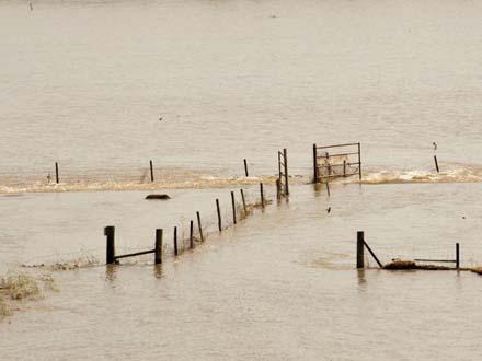 Сильнейшее наводнение на реке Миссисипи