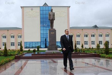 Ильхам Алиев посетил город Ширван