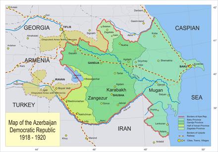 Карабах: от Кюрекчайского договора до большевистской оккупации