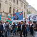 Пикет протестующих перед посольством Ирана