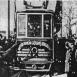 Конка и трамвай в старом Баку